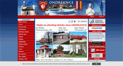 Desktop Screenshot of obecondrejovce.sk