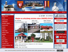 Tablet Screenshot of obecondrejovce.sk